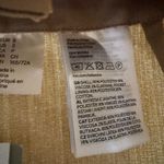 H&M Divided Skirt Women Size Small Tan Linen Mini Pockets Business Preppy Photo 2