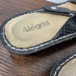 Alegria Womens Venice black leather slide sandal ven 701 size 38 1.5"Heel Photo 4
