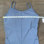 Yogalicious Illusion Ribbed Lotus Short Romper - Size M - Light Blue - NWT Photo 10