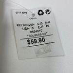 MNG Khaki Trouser Cut NWT Size 8 Short Women’s Tan Photo 4