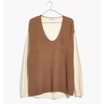 Madewell Crewneck Colorblock Sweater Photo 5