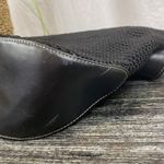 The Sak  Black Crochet Zip Top Shoulder Handbag Bag Photo 7