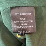 Current Air  Dark Green Floral Long Sleeve Dress Photo 3