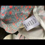 City Vibe Baby Blue Peach Floral Dress Photo 8