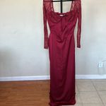 House Of CB  'Perdi' Berry Satin Maxi Dress with Corset NWOT size S A-C.‎ $329 Photo 9