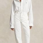 Polo Ralph Lauren Curved Tapered Jeans in Crocus Was/White Size 28 NEW w/Tag White Photo 4