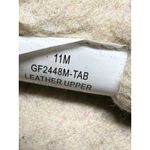 Clarks Mens 11M Navy Suede Moccasin Slippers Shearling Lined Tan Trim Photo 1