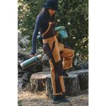 Free People FP Movement Hit the Slopes Fleece Overalls Camel Combo Sz Large NWOT Photo 11