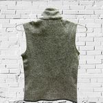 Patagonia  Women’s Heather Gray Fleece Vest Size L Photo 3