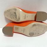 *RARE* Boden Ghillie Heeled Loafers Orange Size 8 Photo 7