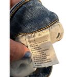 American Eagle  Blue Shortie Super Stretch Denim Jean Shorts Women Sz 0 Photo 10