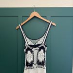 None Black and white crochet mini dress or swim cover up Photo 6