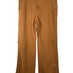 joe's jeans  Allana Wide Ankle Leg Pants Almond Brown High Rise NEW Womens Size 33 Photo 1