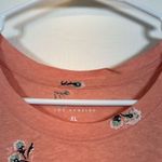 Lucky Brand  All Over Floral Pink Pulti Blouse Shirt Size XL EUC #0866-OAK Photo 4