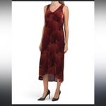 Johnny Was  silk Belle Velvet Sleeveless Tank Midi Dress Size S $329 boho fall Photo 2