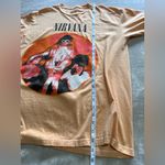 Nirvana  Urban Outfitters Unisex Oversized Band Tee Adult T-shirt One Size EUC Photo 4
