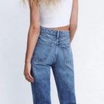 ZARA  High Waist Ankle Length Mom Jeans Photo 1