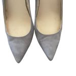 Talbots Women's Size 9 M Gray Leather Suede Pointed Toe 4.5 IN Heels Photo 2
