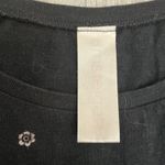 Black Bamboo Bike Umbrella Print Black Sleeveless Top Casual Comfy T Photo 3