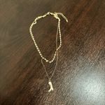 Nasty Gal Gold Layered Cowboy Boot Chain Necklace Photo 1
