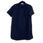 Pomander Place Tuckernuck Navy Shift Dress Medium Coastal Grandmother Preppy Lux Blue Photo 2