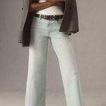 Frame Anthro Le Palazzo High-Rise Crop Wide-Leg Jeans Photo 1