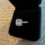 Solitaire Gorgeous Silver  Statement Ring Size 7 Photo 3