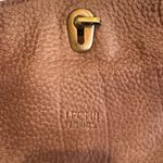 I Ponti Firenze Brown Penble Leather Wide Strap Shoulder Bag Photo 15