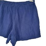 Electric & Rose Navy Gauze Drawstring Shorts size XL Blue Photo 5