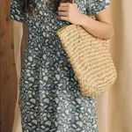 Faherty  Isha Gemina echo floral linen blend dress size XS Photo 0