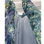 Jones Studio  abstract watercolor Color Tiered Sleeveless Maxi Dress Size 16 Photo 4