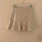 ZARA  tan mini skirt with bow size M Photo 4