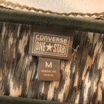 Converse One Star Sheer Kimono Belt Loops Black Beige Abstract M Photo 2