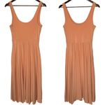Athleta Santorini Midi Dress Cactus Peach size Medium Photo 2