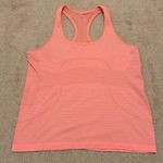 Lululemon  Swiftly Tech Tank Top Size 12 Coral Orange Photo 1