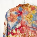 Classic Elements  Large Top Handmade Tie Dye Long‎ Sleeve Orange Yellow 1597 Photo 7