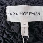 Mara Hoffman  Amy Square-Neck Midi Smocked Bodycon Dress Black NWT size XXS Photo 6