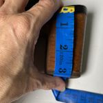 Clarks Artisan Black Leather Slingback Peep Toe Block Heel Sandals Size 7 1/2 Photo 11