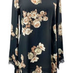 Forever 21  Dress‎ Dark Cottagecore Womens Medium Bohemian Witchy Feminine Dainty Photo 0