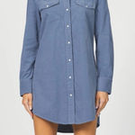 Dear John  Rory Dusty Blue Corduroy dress size Small Photo 0