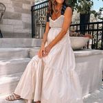 Free People  Bluebell Cream Maxi Dress Photo 2