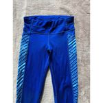 Athleta Blue Turquoise Womens Sz 2XS Drawstring Waist Zip Pocket Leggings‎ Pant Photo 1