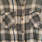 No Boundaries  Plaid Long Sleeve Button Down Size Small Juniors Photo 2