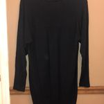 CAbi Gala Sweatshirt Tunic Long Sleeve Top Black XS Photo 2
