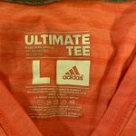 Adidas  Ultimate Tee Coral Orange Top Photo 8