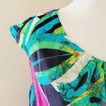 Robbie Bee Signature  tropical abstract dress size Photo 1
