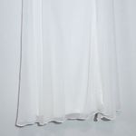 Lulus  White Chiffon Tie-Sleeve Wedding Dress NWT Size Small White Formal Dress Photo 5