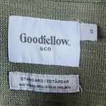 Goodfellow & Co Goodfellow Size Small Olive Green Button Up Shacket Chore Outdoor Camping Photo 2