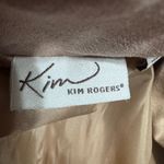 kim rogers Kim Roger suede like material Jacket Size L Photo 4
