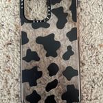 Cow Print IPhone Case Black Photo 0